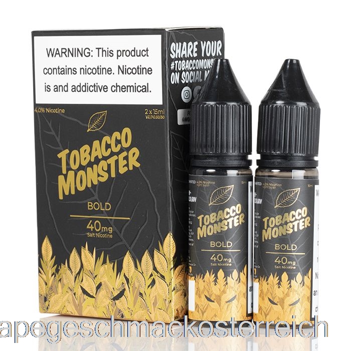 Fett – Tabak-Monstersalze – 30 Ml, 24 Mg Vape-Geschmack